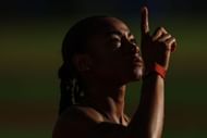 Sha'Carri Richardson at the US Olympic Track and Field Trials